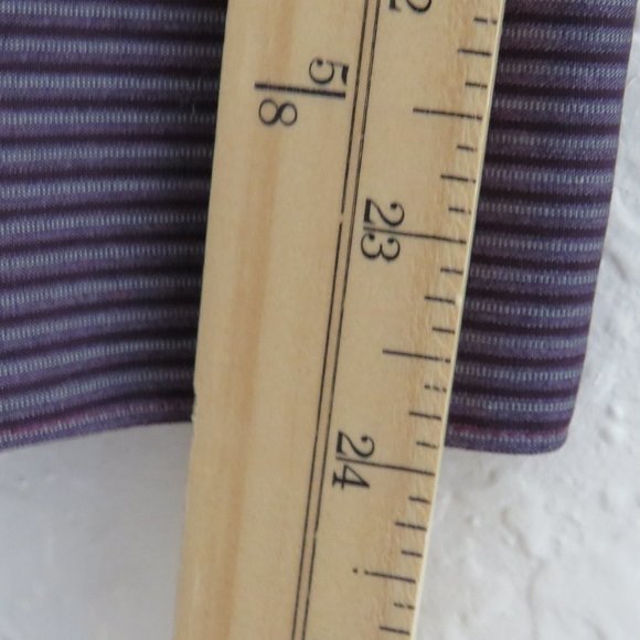 Kenneth Cole*Men's Long Sleeve Button Down Curved Hem Stipe Shirt~Size 16(32/33) - Picture 8 of 11